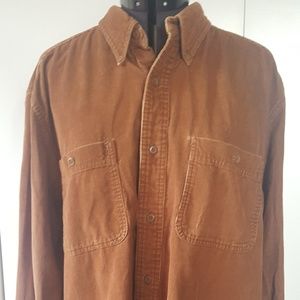 Eddie Bauer Corduroy Long sleeve Shirt sz M